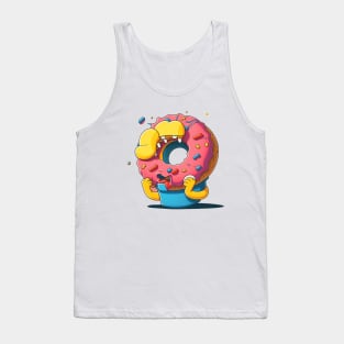 Abstract Donut Tank Top